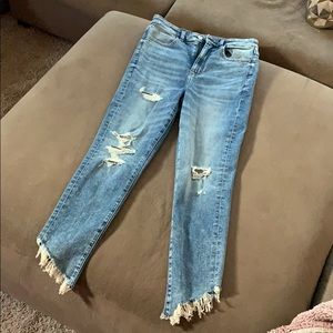 American Eagle Hi-Rise Crop Jeggings
